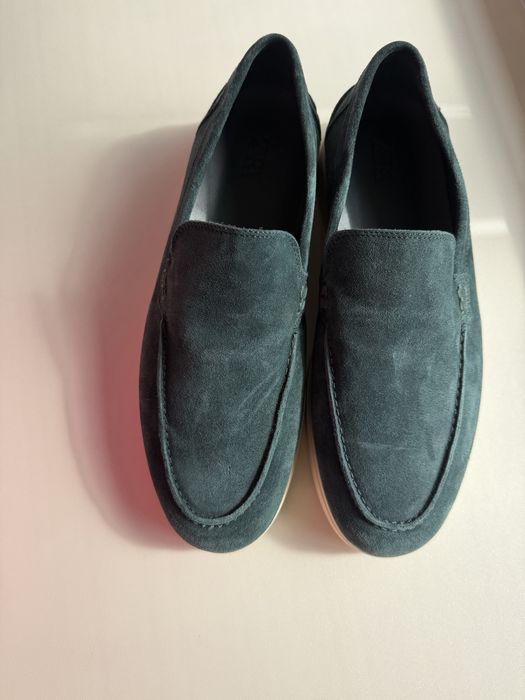Лоферы замша 41 размер