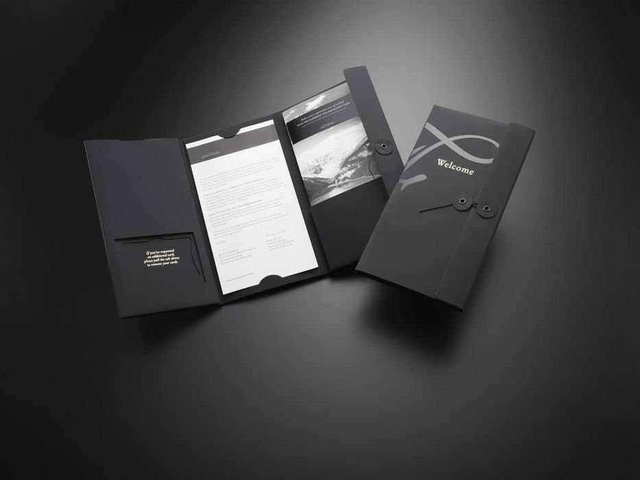 Элегантные презентационные буклеты и папки