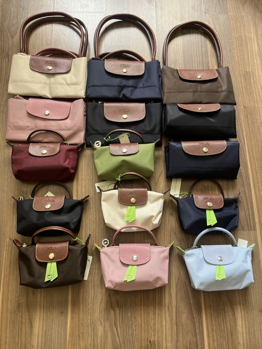 Genti Longchamp Le Pliage Tote Bag L si XS