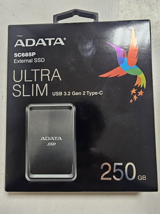 Внешний SSD диск на 250гиг