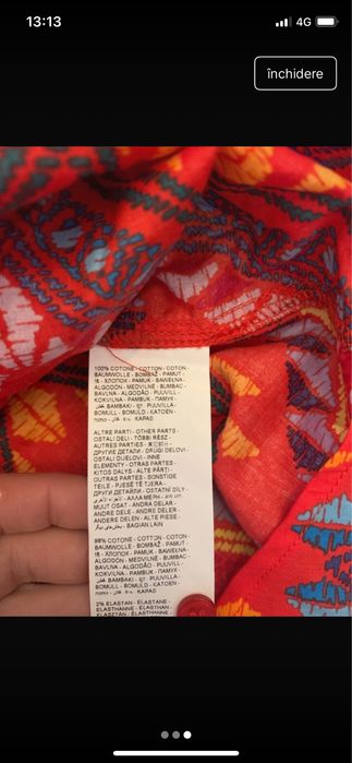 Camasa dama ovs noua cu portofel textil