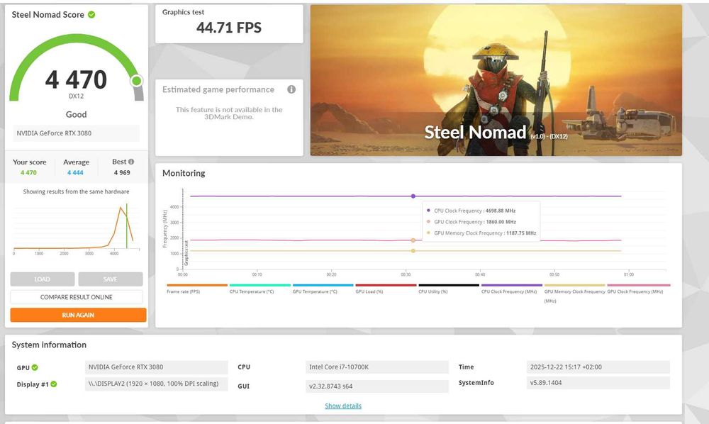 Placa Video GeForce® RTX™ 3080 GAMING Z TRIO LHR, 10GB GDDR6X, 320-bit