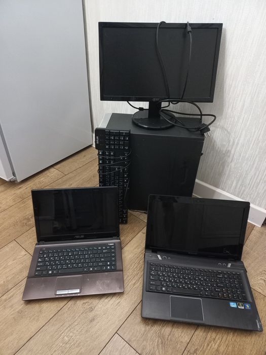 Ноутбук, компьютер и прочая оргтехника, цена договорная
