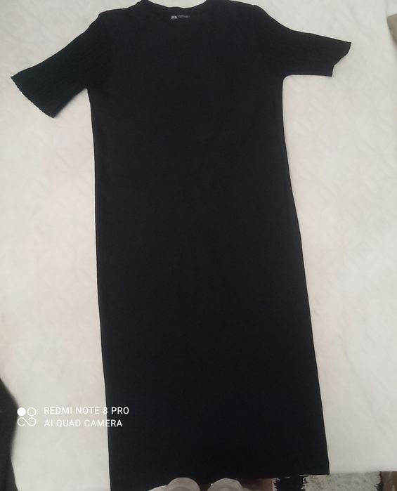 Фирменное платье Зара, шикарное качество, размер  L, 48-50