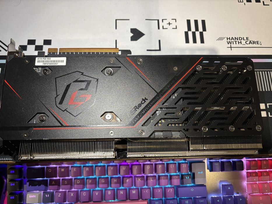 Placa video Intel Asrock Phantom Gaming ARC A770 8GB GDDR6X