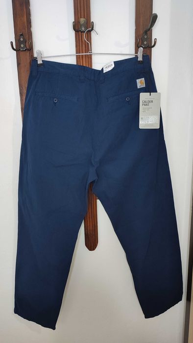 Спортен панталон Carhartt WIP - Calder Pant Dyed Dark Navy, Size 34