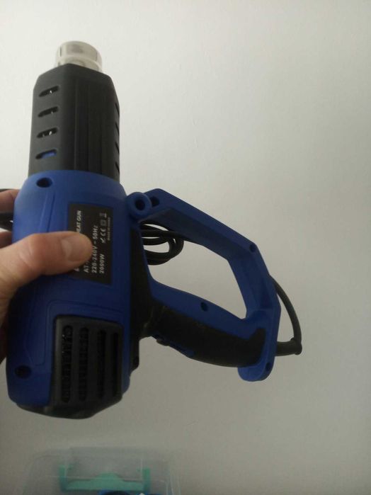 Пистолет за промишлени цели с горещ въздух + Дисплей НОВ с гаранция