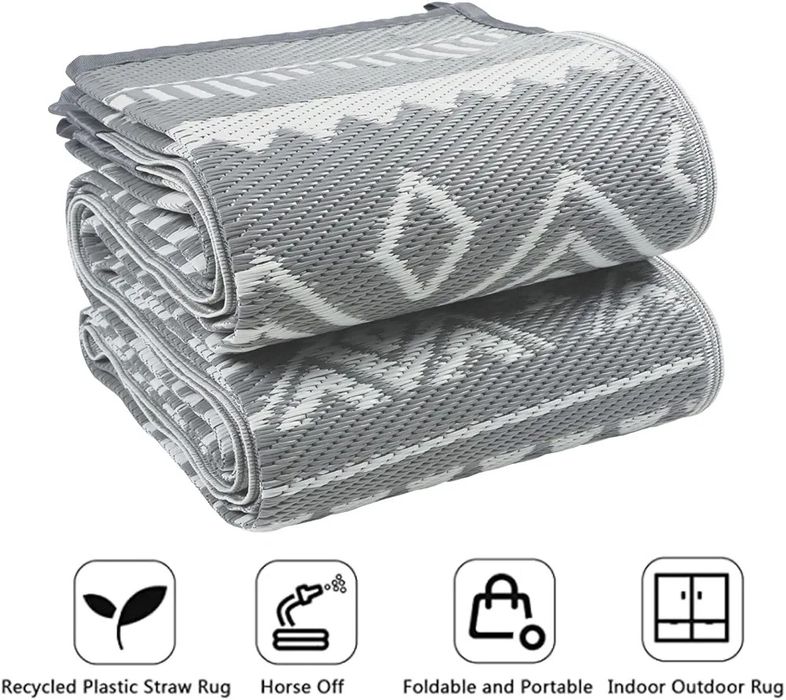 180х270см - Двулицев външен килим Famibay