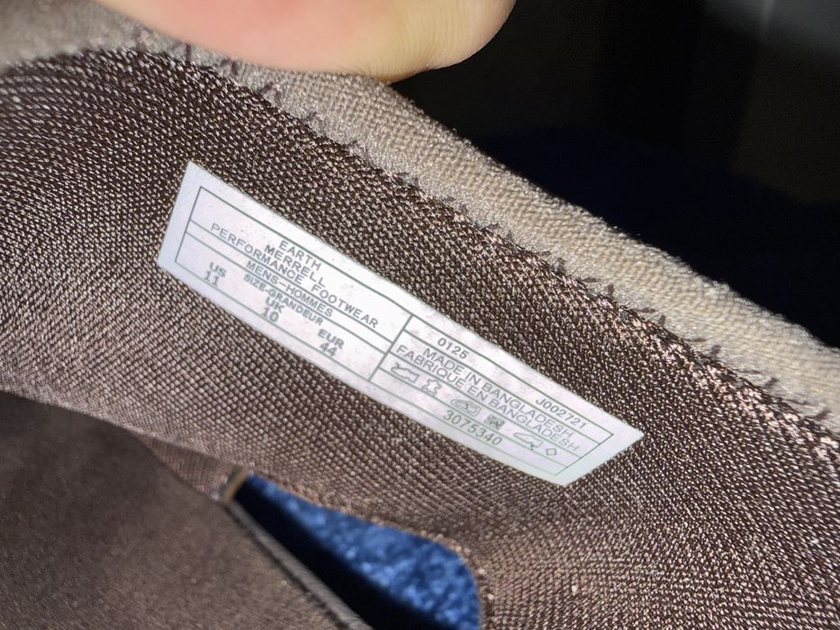 * MERRELL оригинальные шлепки из США новые 44 размер натуральная кожа