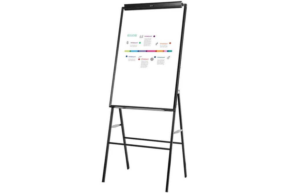 Доска флип-чарт Deli 7890 на подставке, 90х60см перечисления есть