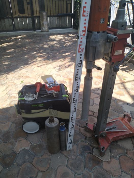 Carota cu suport Fein nu hilti schimb cu auto fiat Doblo!