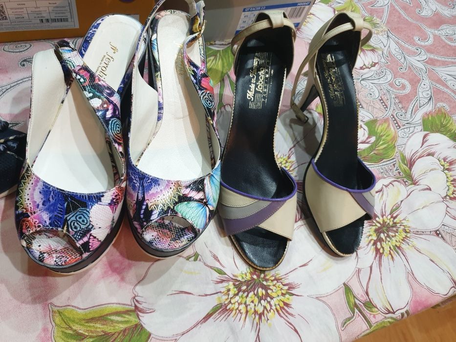 Туфли женские кожаные