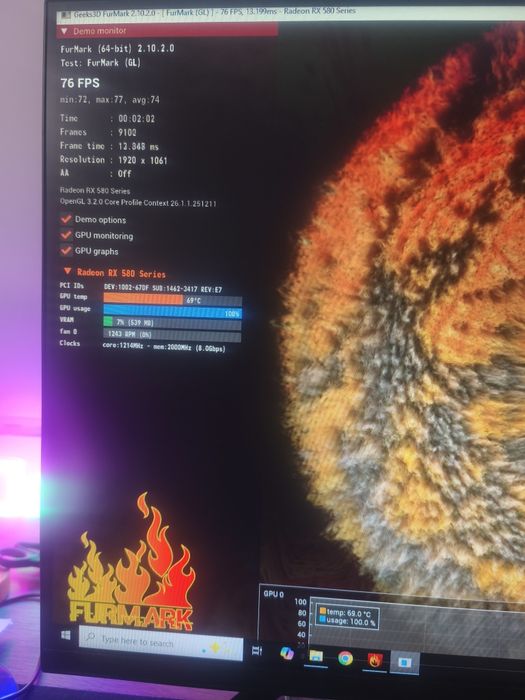 Vând PC i5 8500 + RX 580 8 GB MSI