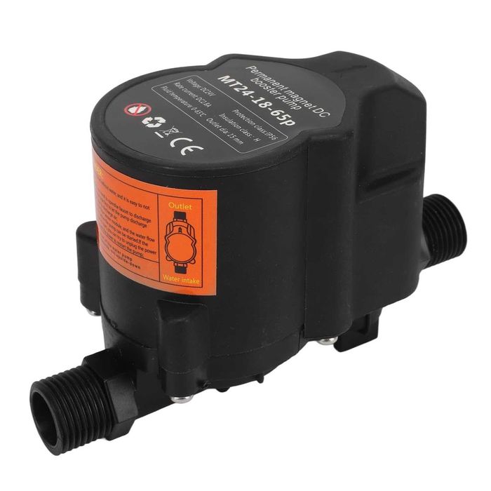 Помпа за повишаване на водно налягане 24V за баня и бойлер