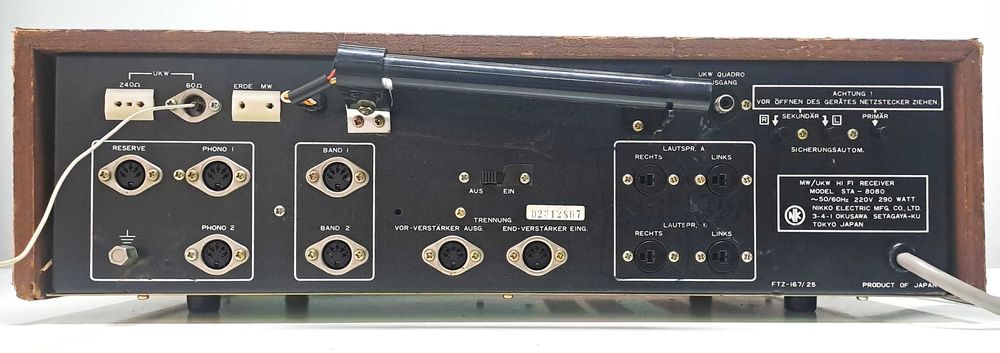 Nikko STA 8080 amplificator anii 70