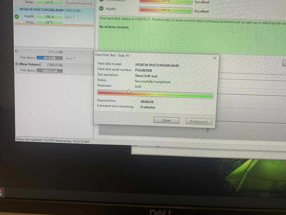 Hard Disk HGST 2TB SATA3 6GB/S, 3.5 inci, 7.2K RPM, 64MB Cache