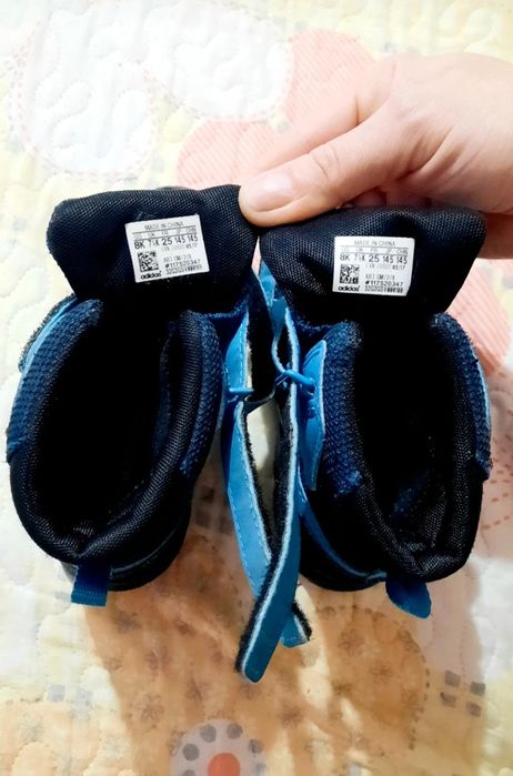Ghete Adidas originale pentru copii Nr.25, interior 15cm