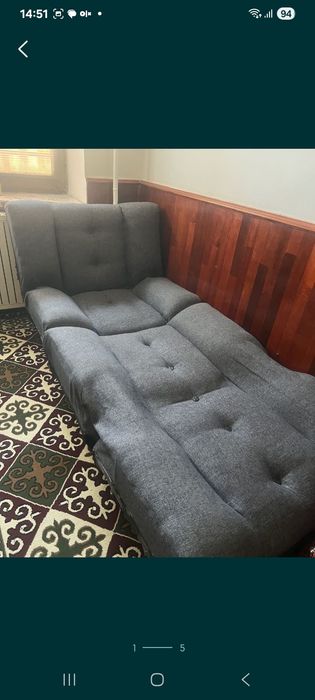 Диван отдам срочно почти новый