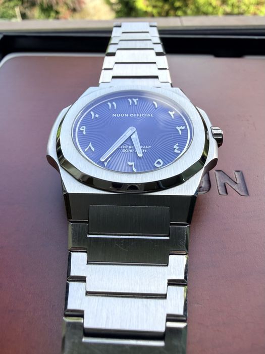 Montre Slim 38 Blue Dial – Full Set