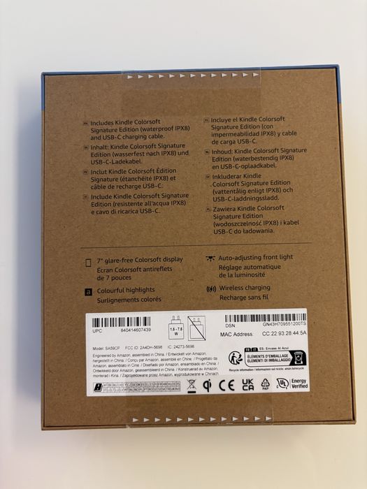 Kindle colorsoft signature edition 32gb sigilat
