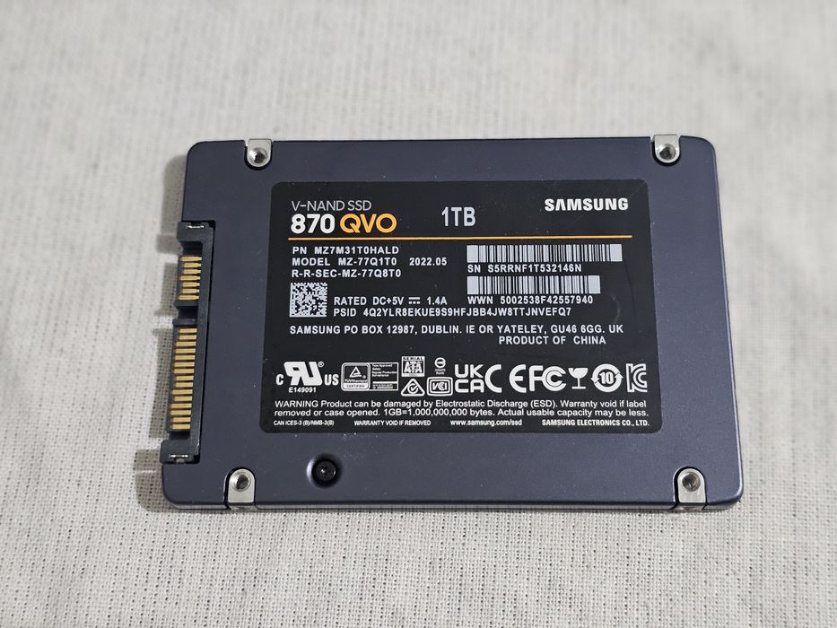 SSD 2.5" Samsung Kingston Micron