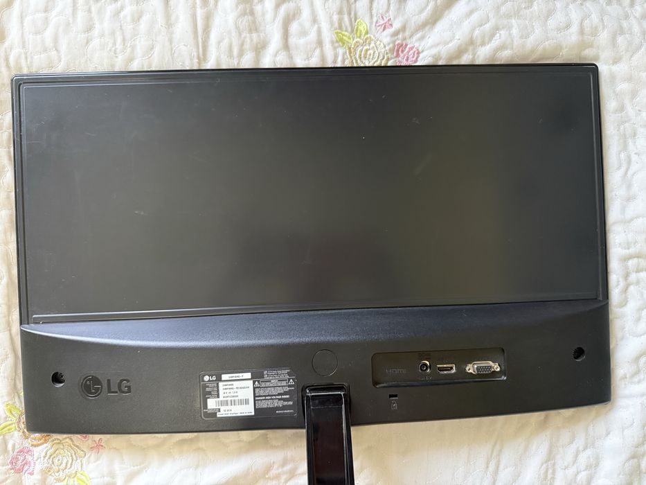 Монитор 24" LG 24MP48HQ-P (IPS, Full HD) — Без кабеля питания и пульта
