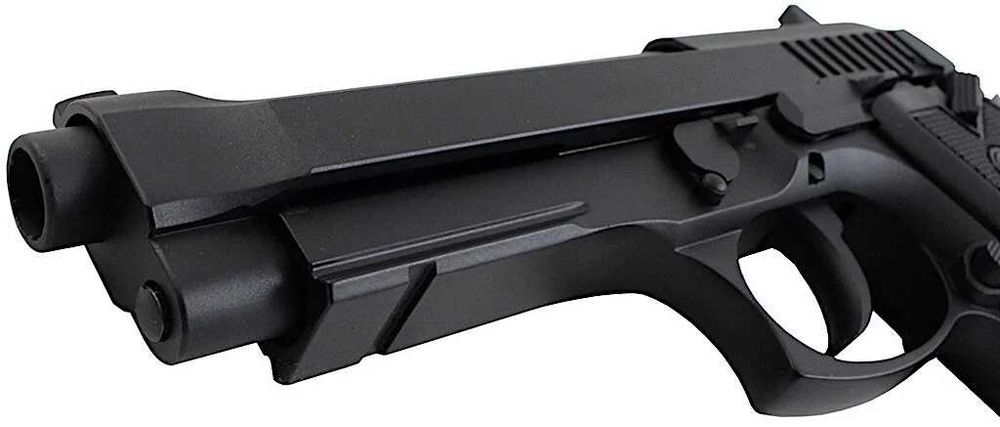 Pistol M9 PT92 Full Metal Semi / Full Auto CO2 Blowback Airsoft by KWC