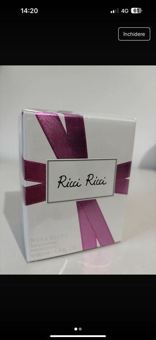 Adidasi sport parfum Nina Ricci nou sigilat