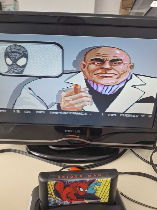 Spider Man The Kingpin caseta discheta clasica Sega Mega Drive Genesis