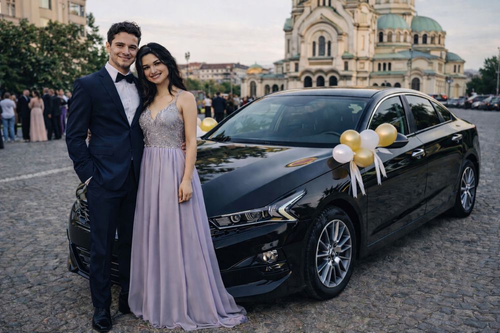 Луксозна кола за бал с шофьор – K5 2020 | София | 3 часа
