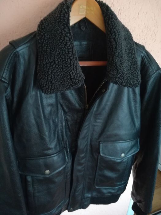 Geaca piele bărbați mărimea 48 in extenso pilot