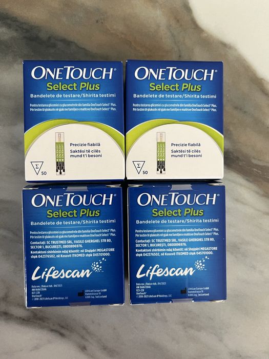 Teste glicemie One Touch Select Plus