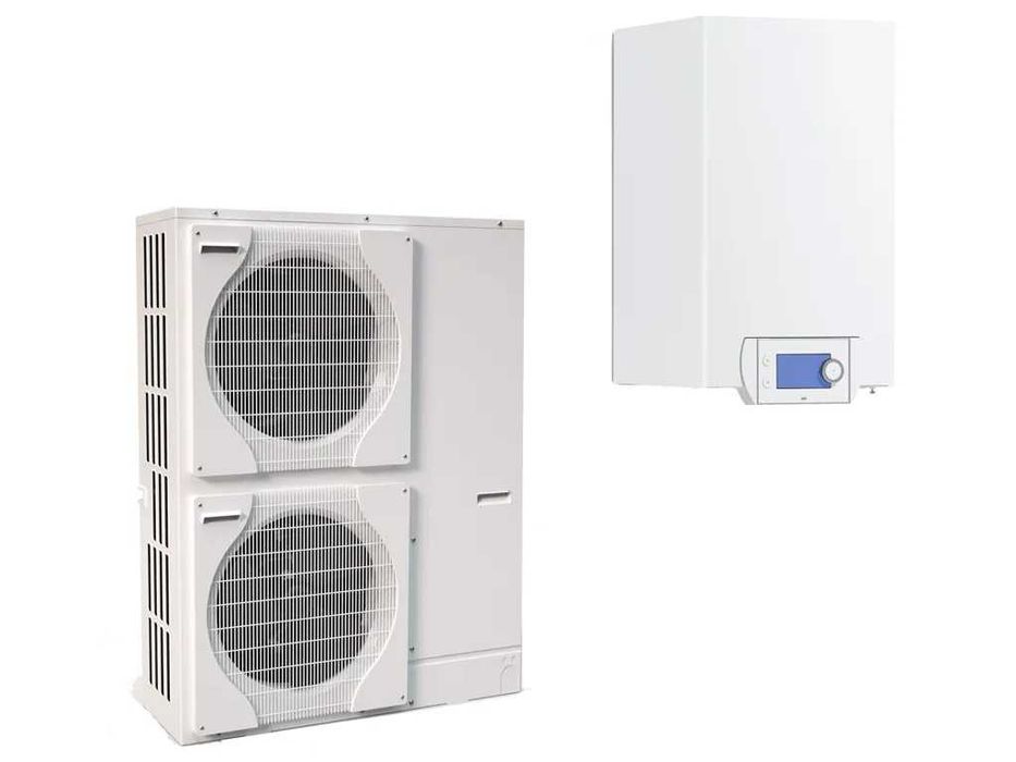 Pompă de căldură aer-apă 16kW - BLW Split (c) cu element de încălzire