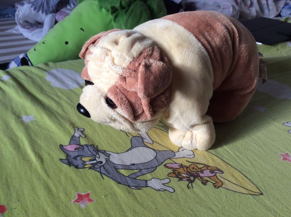 Animale de plus si peruca par lung, ondulat, pret bun