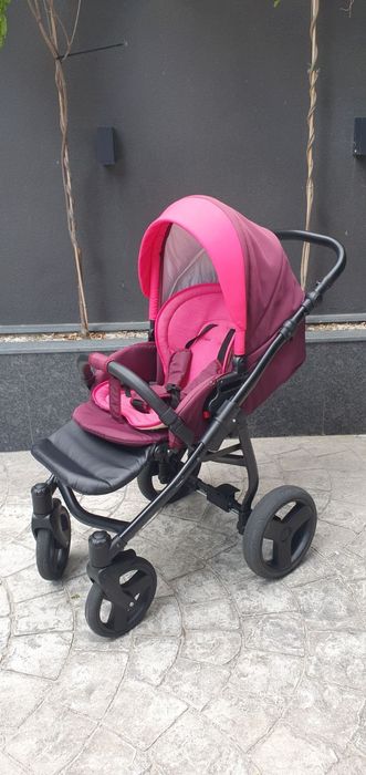 Бебешка количка 3в1 BUBA BELLA за момиче