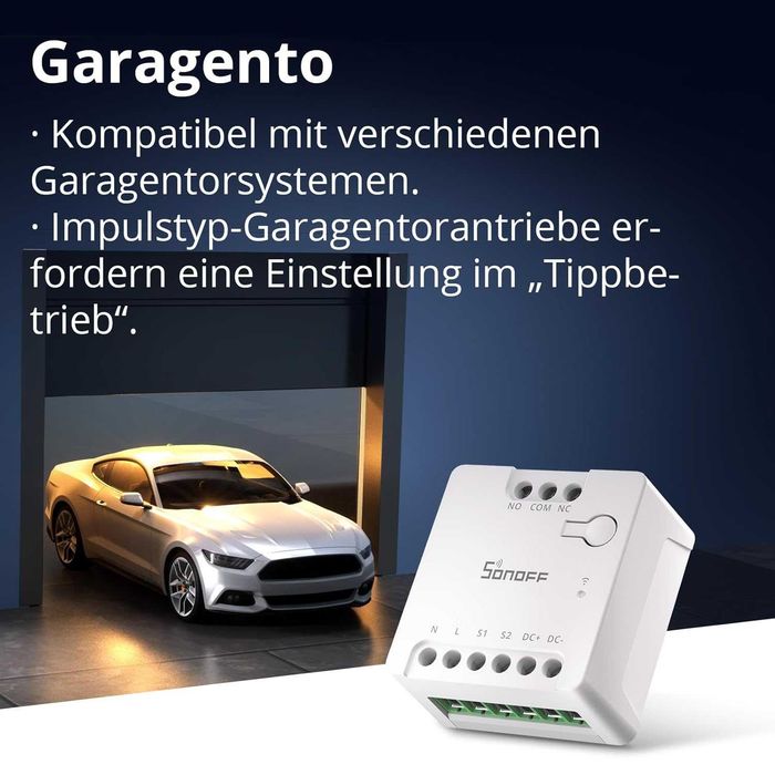 2 броя Смарт реле SONOFF MINI-D Matter
