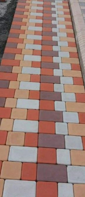Тротуарные плитки, брусчатки