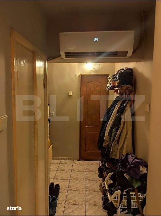 Apartament 2 camere, 38 mp, decomandat, oras Beclean, zona centrala
