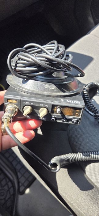 Vand statie CB CRT S MINI cu talpa magnetica noua.