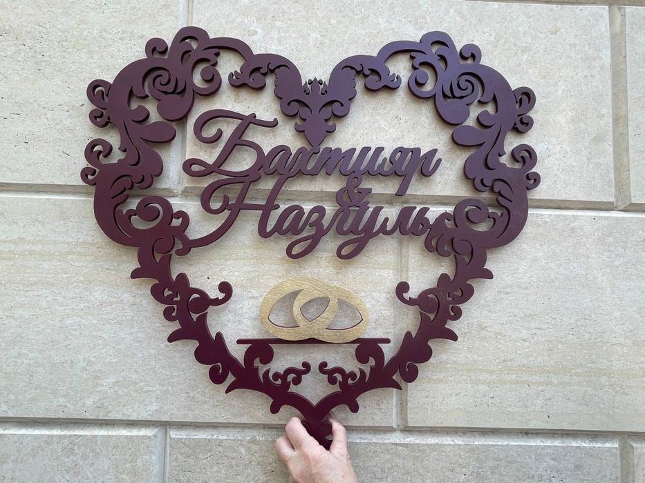 Монограммы, вензеля на свадьбу