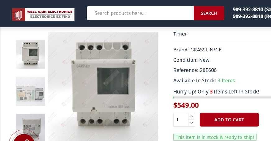 Releu programabil grasslin