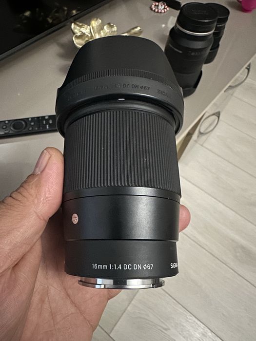 Sigma 16mm montura Sony e