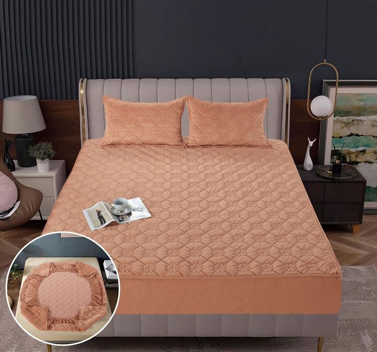 Husa pat Topper groasa 3 piese