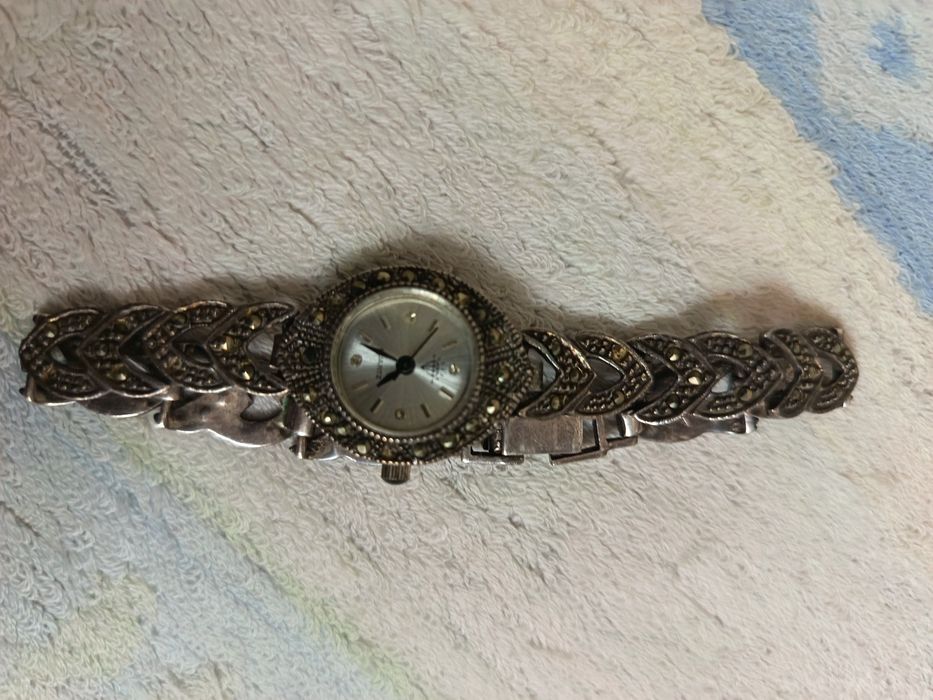 Женский часы серебро