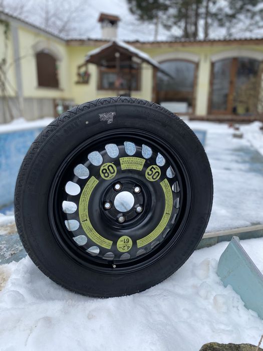 Резервна гума с джанта Mercedes , патерица 17ка 5х112