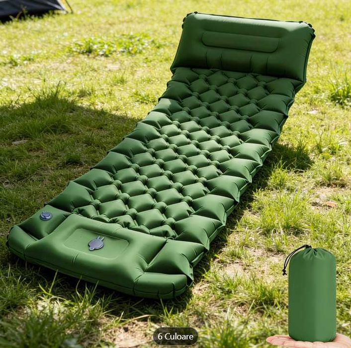 saltea camping salgea gonflabila dormit