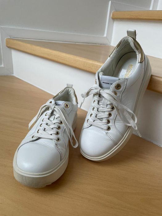 Michael Kors Emmett Leather Sneaker, 36