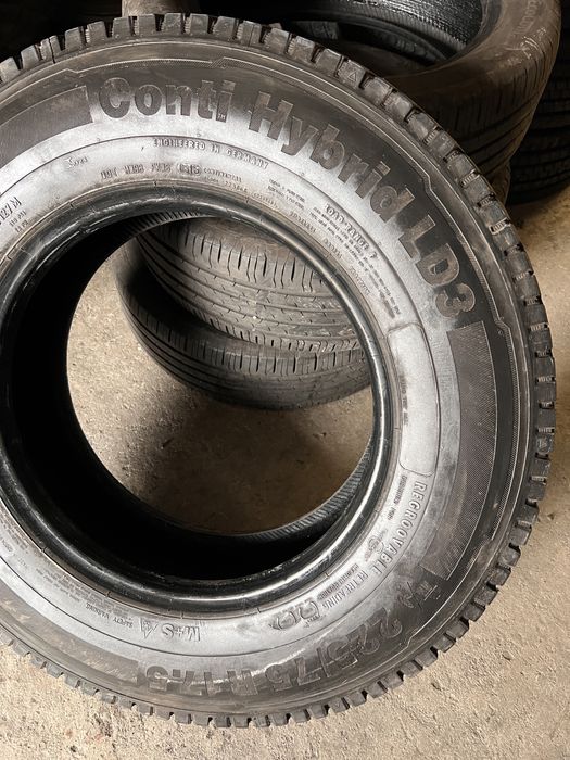4 anvelope camion 225/75/17.5 , Continental , 14.5 mm !