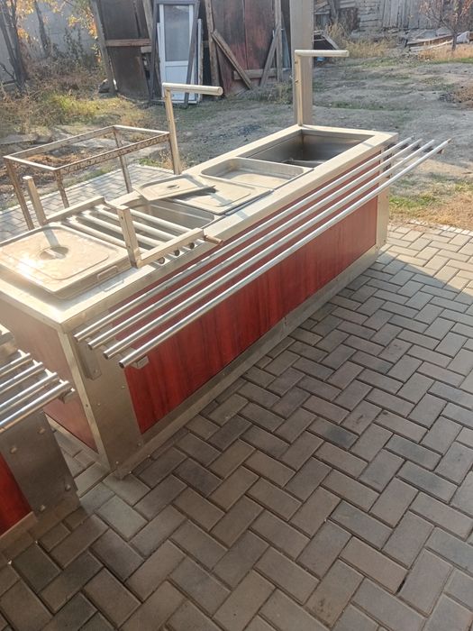 Линия раздачи для горячих блюд