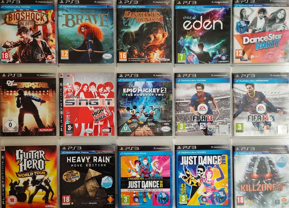 ХИТ MOVE/МУУВ игри за PlayStation 3/PS3/ПС3/Плейстейшън 3